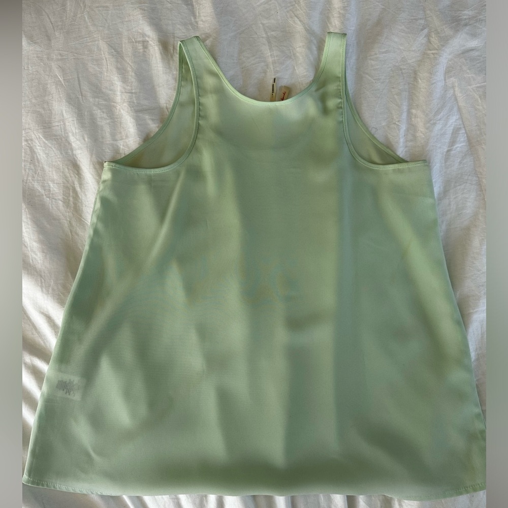 Frenchi size medium green tank
